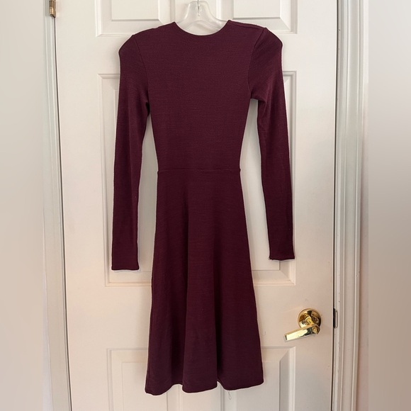 Wilfred Free Knit Dress XXS Dark Purple - Picture 6 of 13